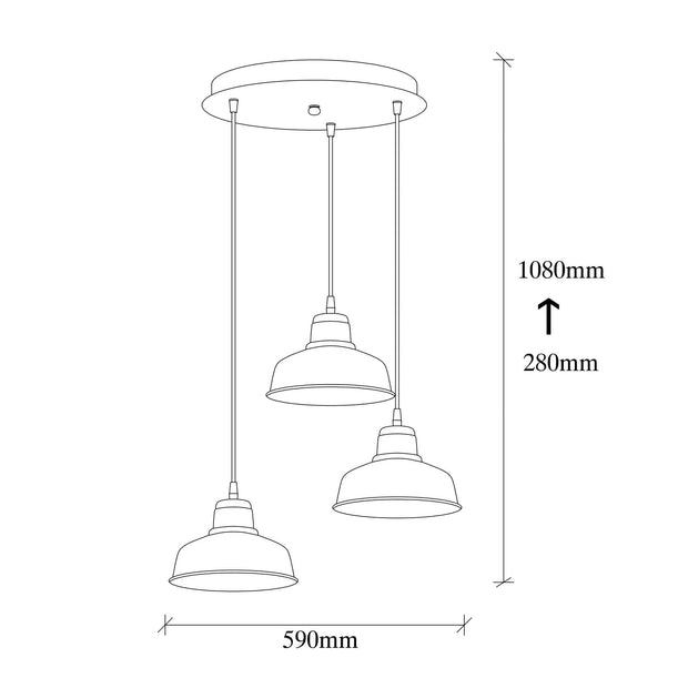 Asir Lampada Berceste 181BLACK-S2 Nero