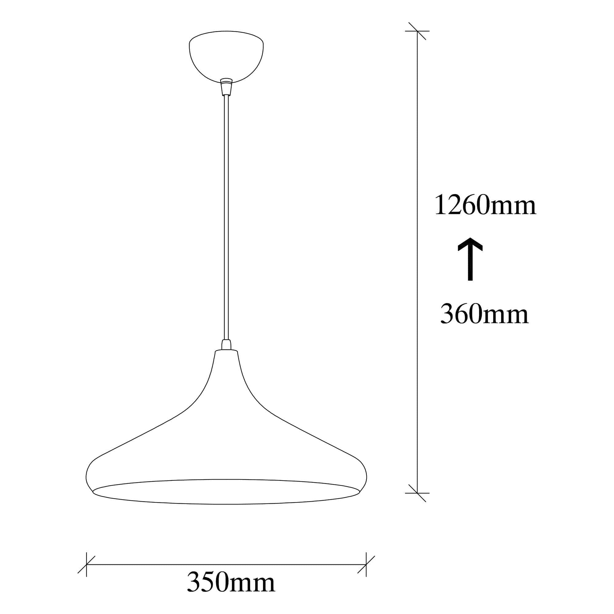 Asir Lampada Berceste 207-S Nero