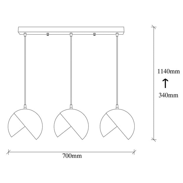 Asir Lampada Berceste 252-S1 Nero
