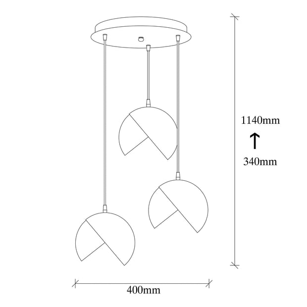 Asir Lampada Berceste 252-S2 Nero