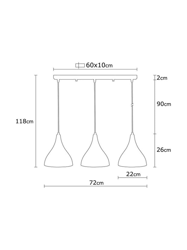 Asir Lampada Berceste N-1387 Nero