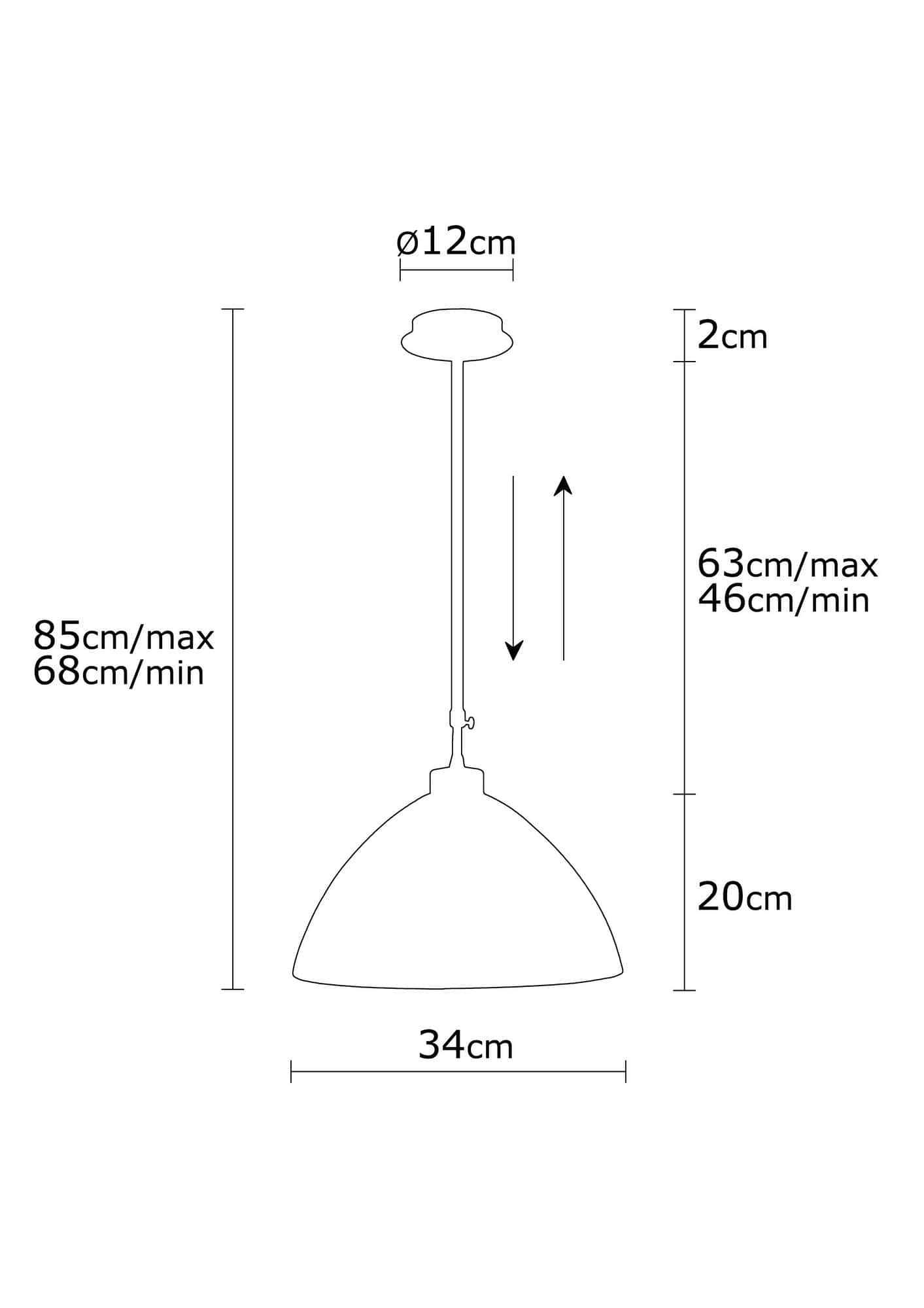 Asir Lampada Bergama N-143 Oro