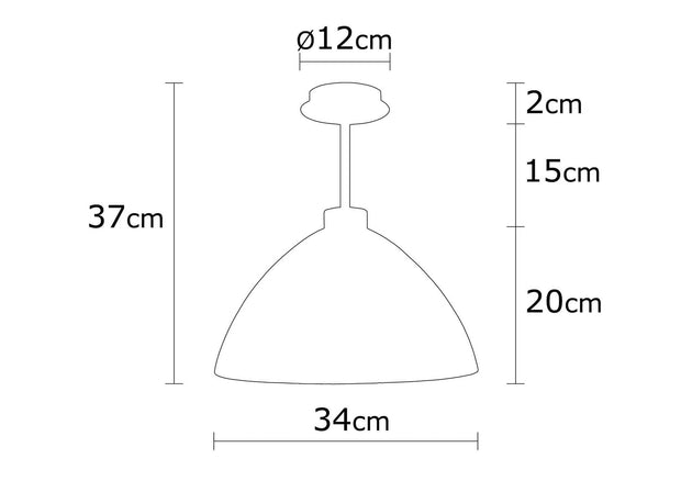 Asir Lampada Bergama N-147 Argento