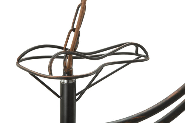 Mauro Ferretti Lampada Bicicletta Nero