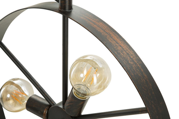 Mauro Ferretti Lampada Bicicletta Nero