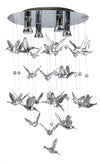 Lampada Birds AZ2449 Cromo
