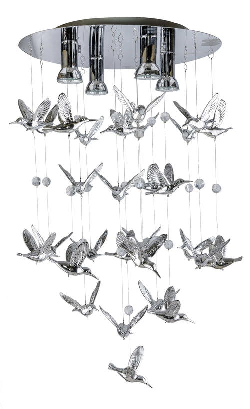 Lampada Birds AZ2449 Cromo