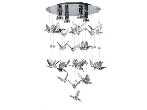 Azzarddo Lampada Birds AZ2449 Cromo
