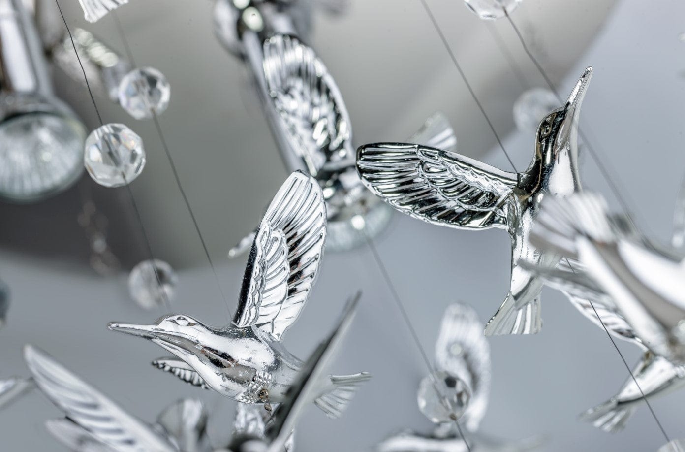 Azzarddo Lampada Birds AZ2449 Cromo