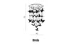 Azzarddo Lampada Birds AZ2449 Cromo