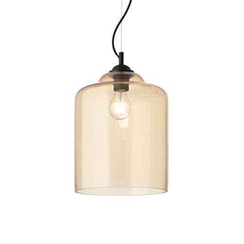 IdealLux Lampada Bistro SP1 Square Ambra