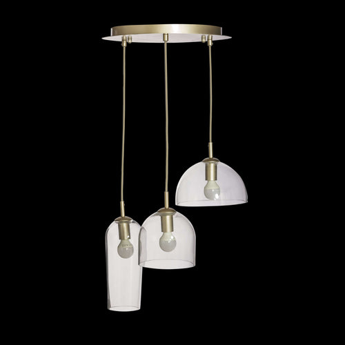 Azzarddo Lampada Blanca 3 AZ3338 Trasparente