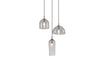 Azzarddo Lampada Blanca 3 AZ3338 Trasparente