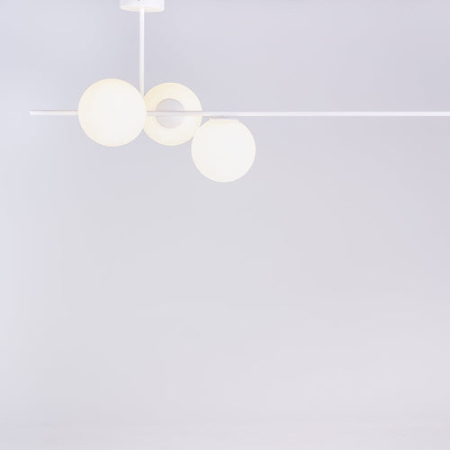 Customform Lampada Bobler Horizontal Bianco