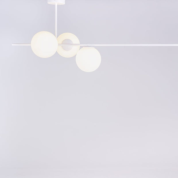 Customform Lampada Bobler Horizontal Bianco