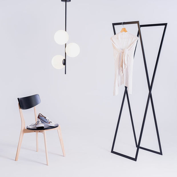 Customform Lampada Bobler Vertical Nero
