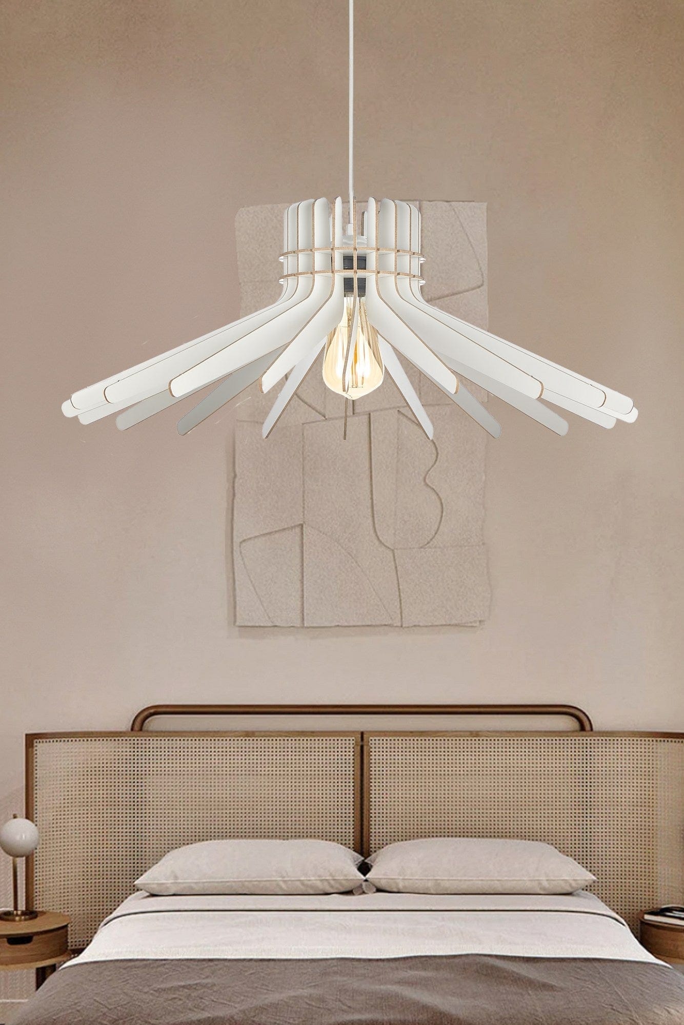Asir Lampada Boomerang Bianco