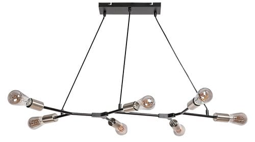 RabaLux Lampada Branwen 72027 Nero
