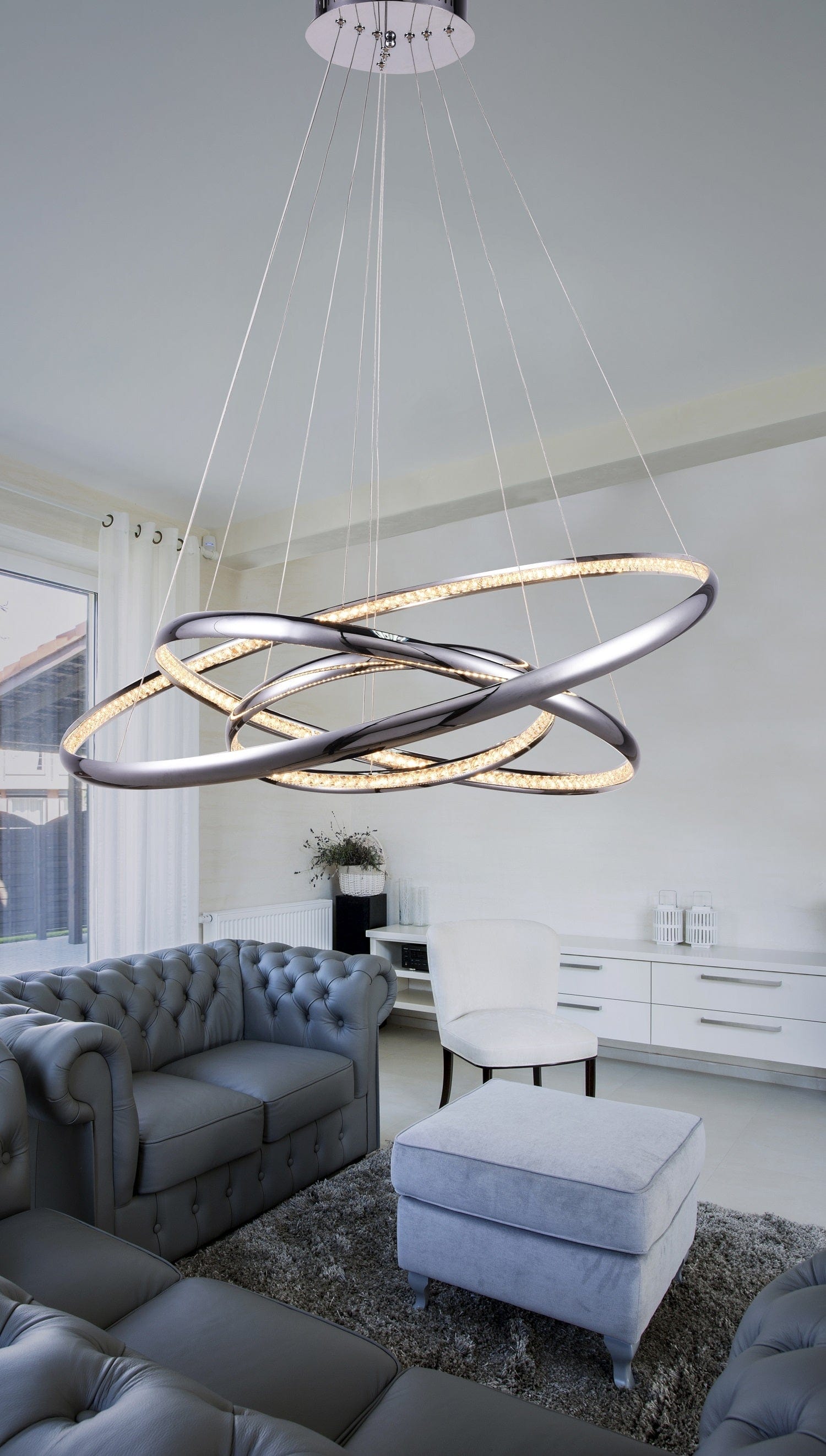 Azzarddo Lampada Brighton 3 AZ1609 Cromo