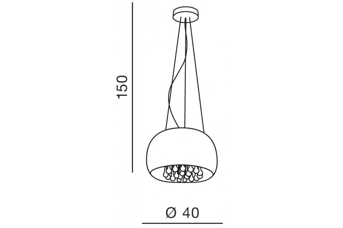 Azzarddo Lampada Burn AZ0699 Cromo