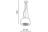 Azzarddo Lampada Burn AZ0699 Cromo