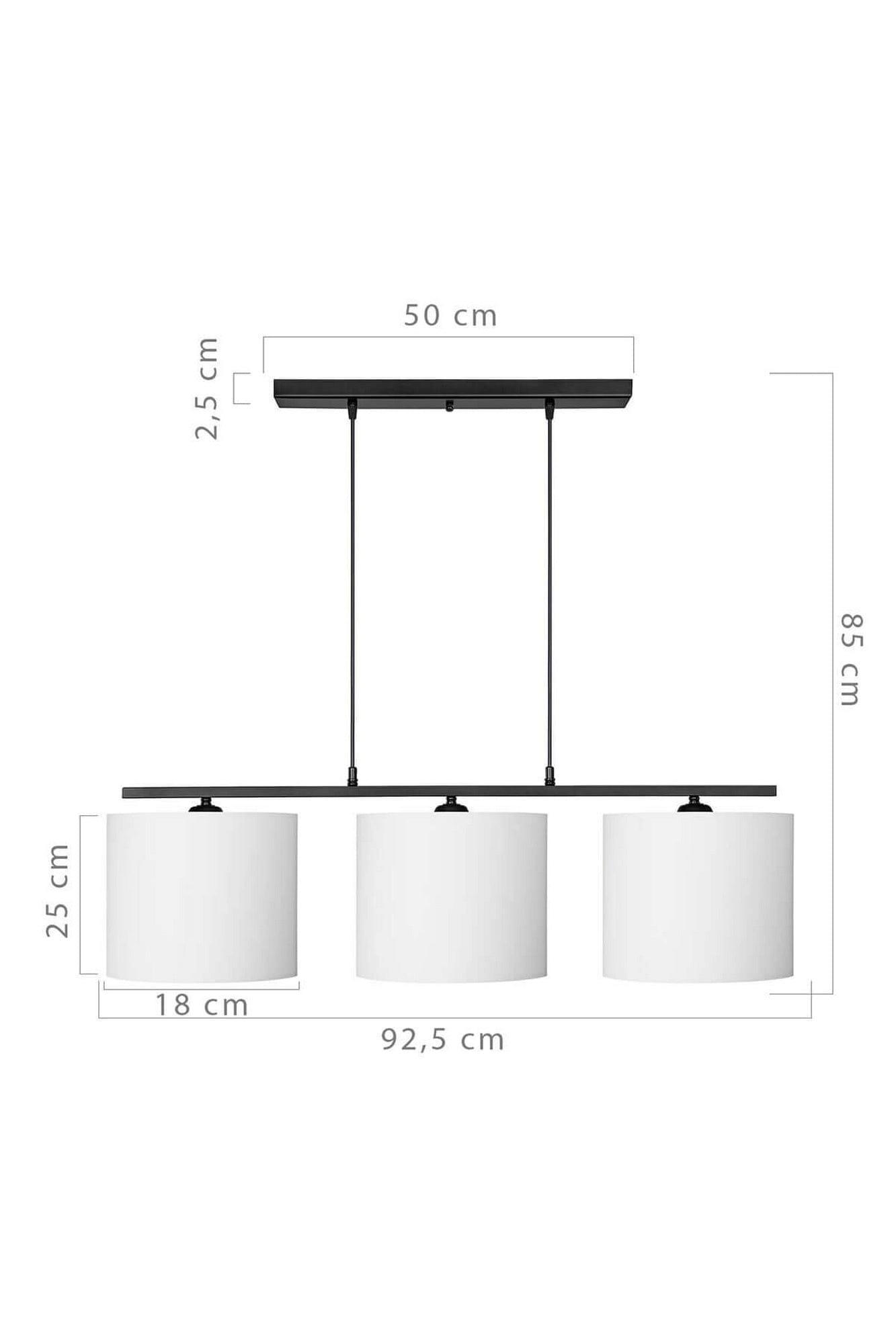 Oyo Lampada Caka Bianco e Nero