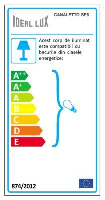 IdealLux Lampada Canalleto SP6