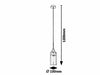RabaLux Lampada Candice Single 6349 Cromo