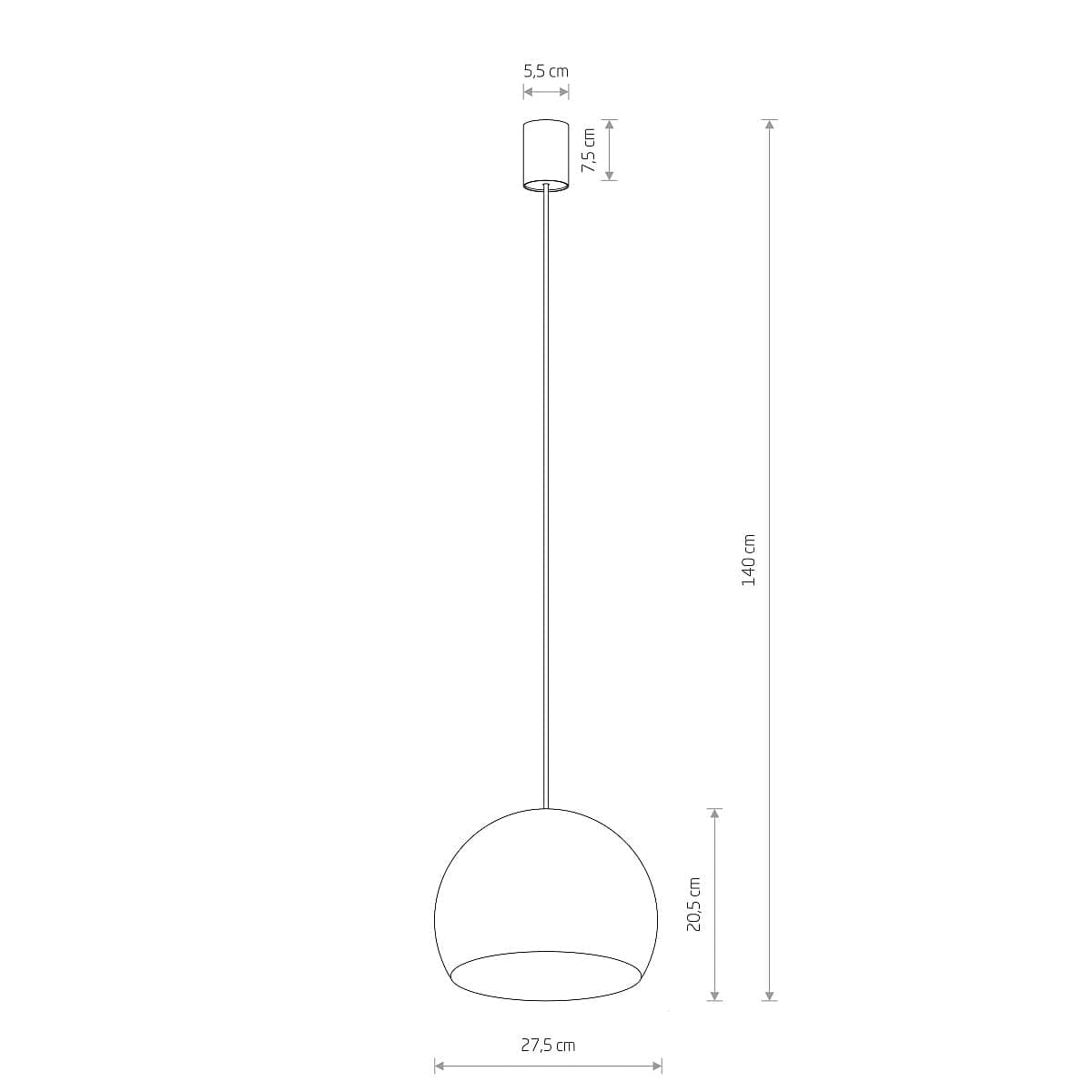 Nowodvorski Lampada Candy Rame