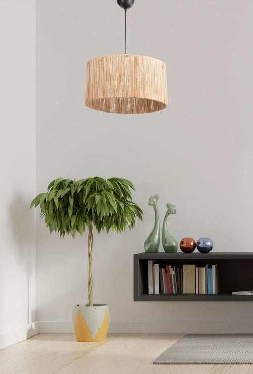 Lampada Cane Naturale