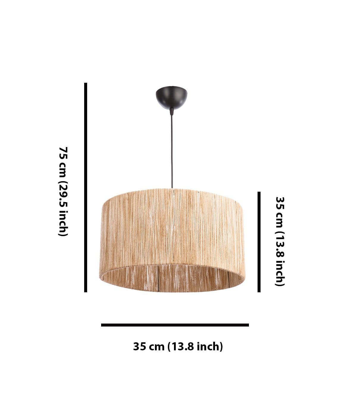 Asir Lampada Cane Naturale