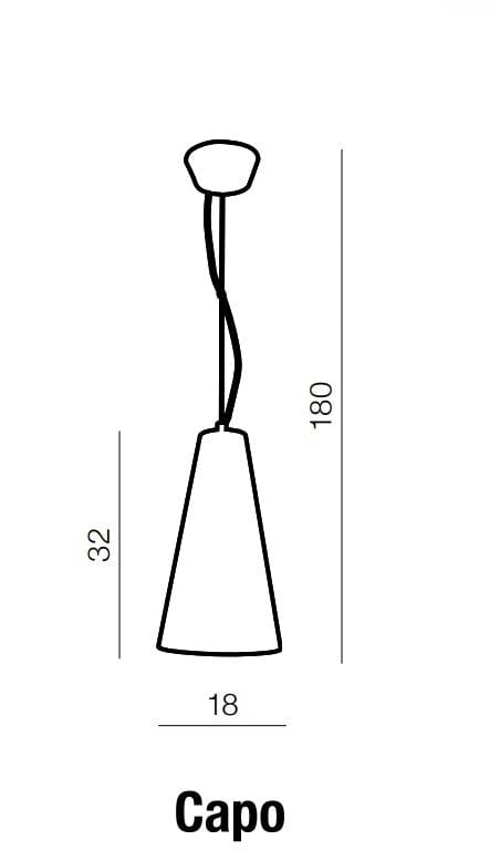 Azzarddo Lampada Capo AZ0995 Cromo