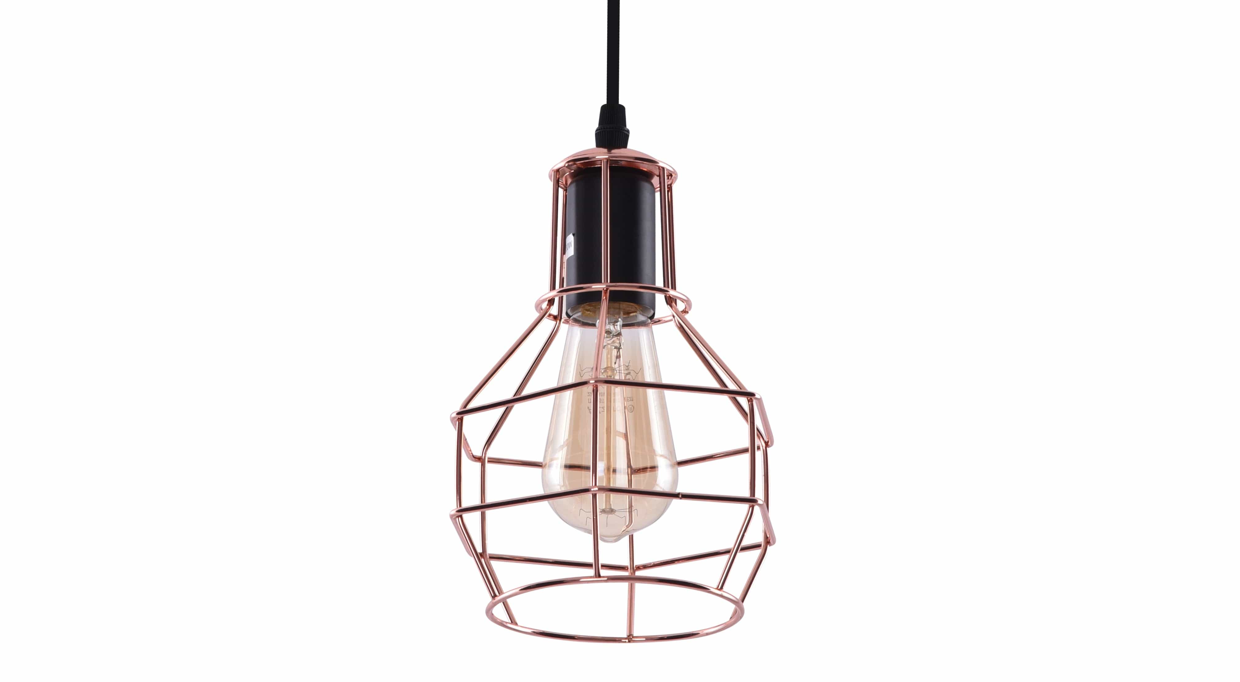 Azzarddo Lampada Carron 1 AZ1659 Rame