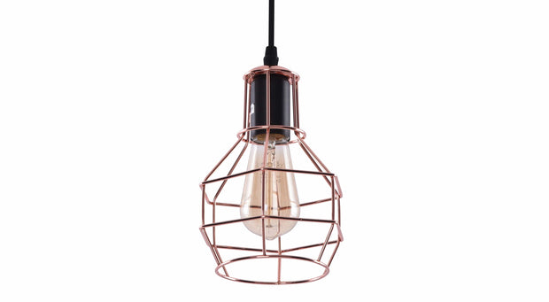 Azzarddo Lampada Carron 1 AZ1659 Rame