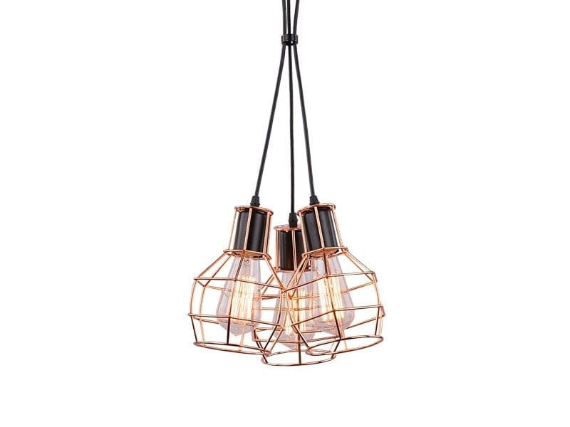 Azzarddo Lampada Carron 3 AZ1660 Rame