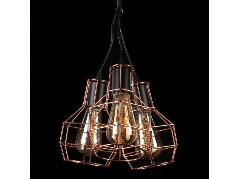Azzarddo Lampada Carron 3 AZ1660 Rame