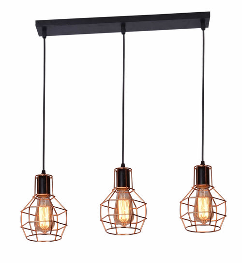 Azzarddo Lampada Carron 3 Line AZ2141 Rame