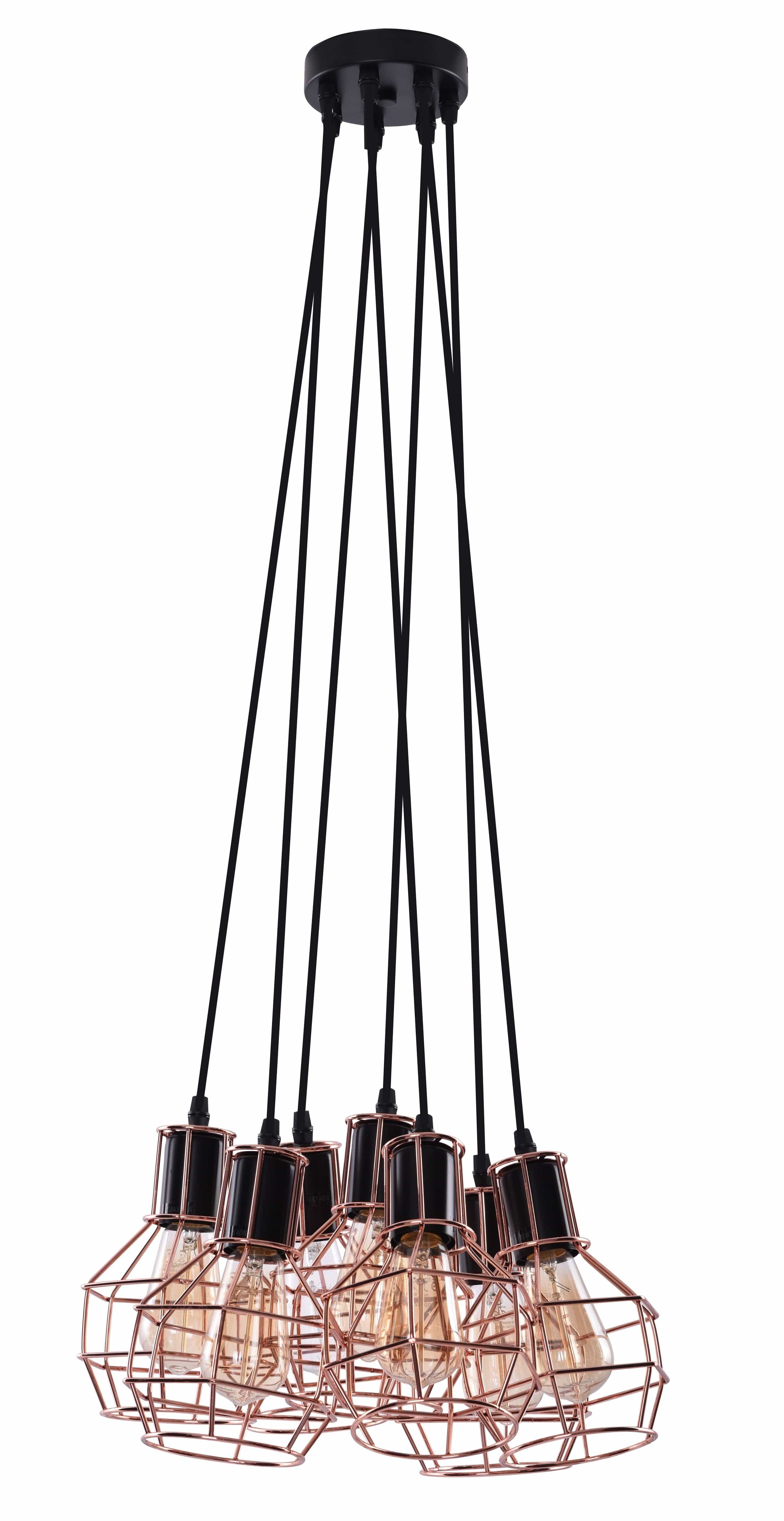 Azzarddo Lampada Carron 7 AZ2142 Rame