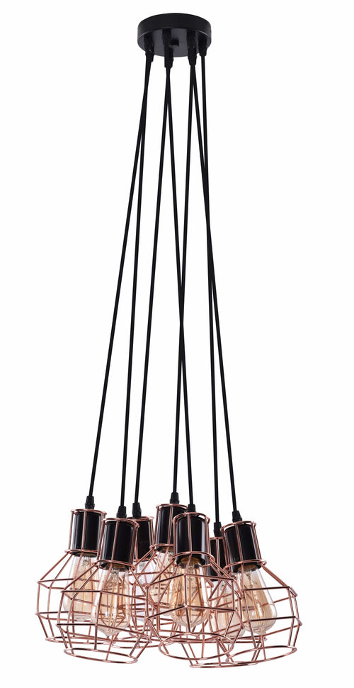 Azzarddo Lampada Carron 7 AZ2142 Rame