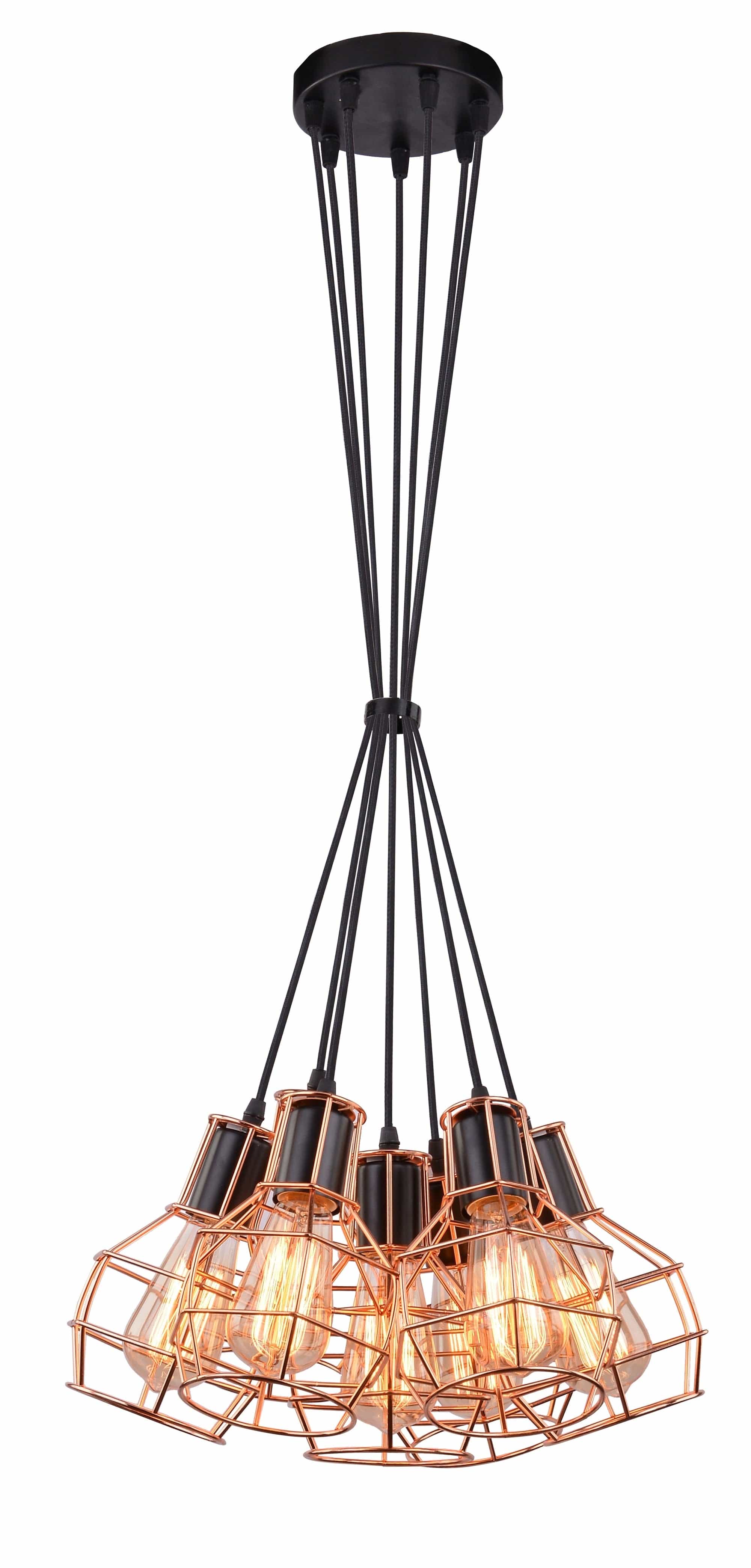 Azzarddo Lampada Carron 7 AZ2142 Rame