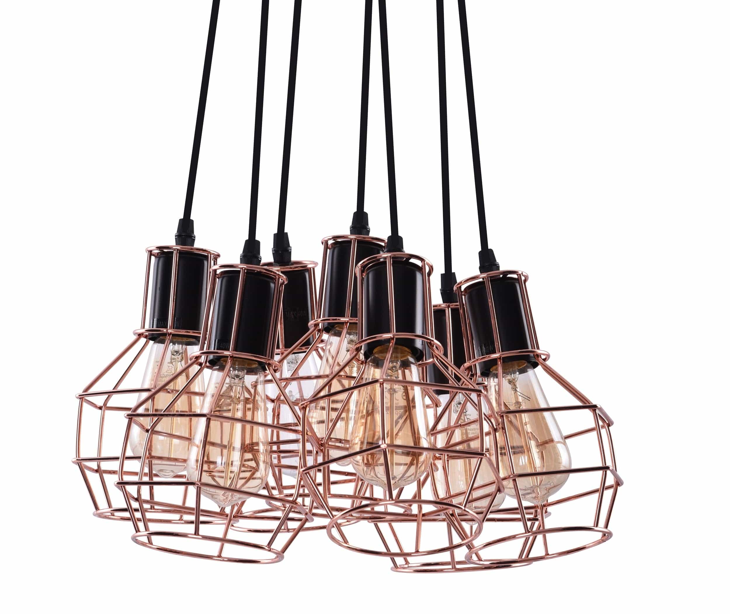 Azzarddo Lampada Carron 7 AZ2142 Rame