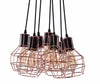 Azzarddo Lampada Carron 7 AZ2142 Rame