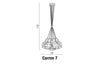 Azzarddo Lampada Carron 7 AZ2142 Rame