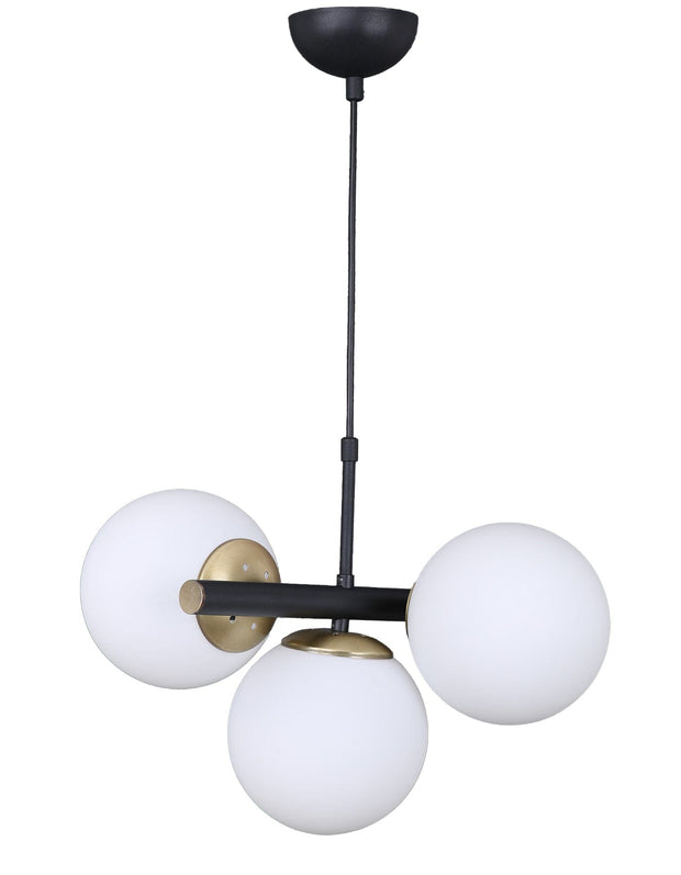Oyo Lampada Cascade Bianco e Nero