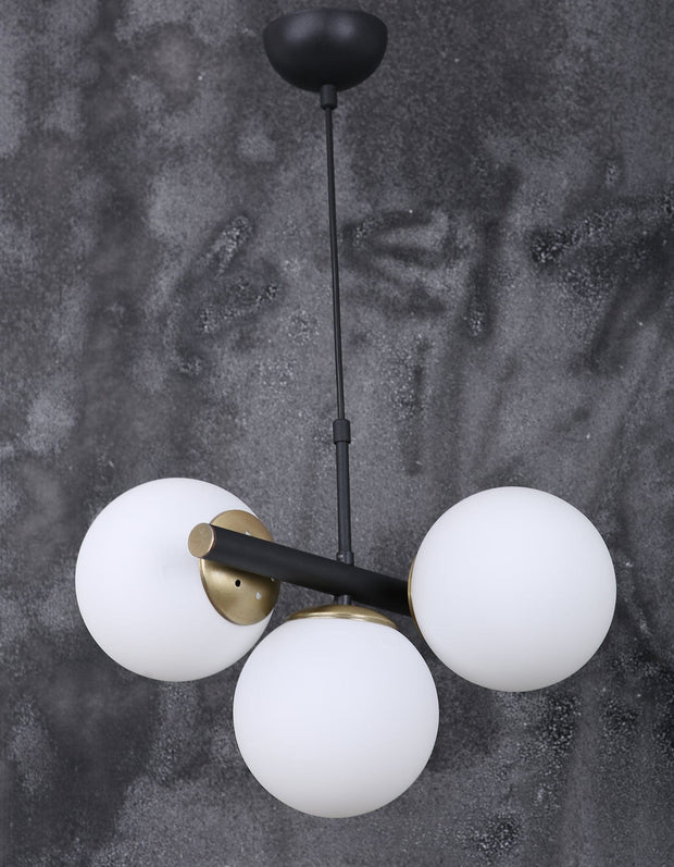 Oyo Lampada Cascade Bianco e Nero