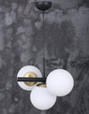 Oyo Lampada Cascade Bianco e Nero