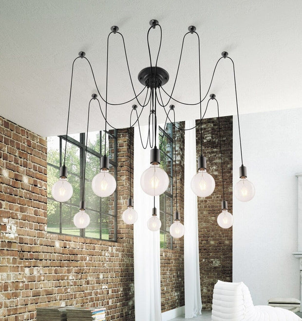 RabaLux Lampada Caspar 2224 Nero
