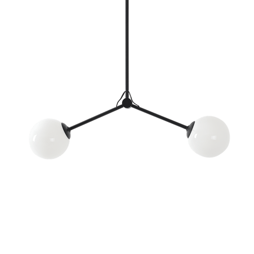 Customform Lampada Catkin Twins Nero