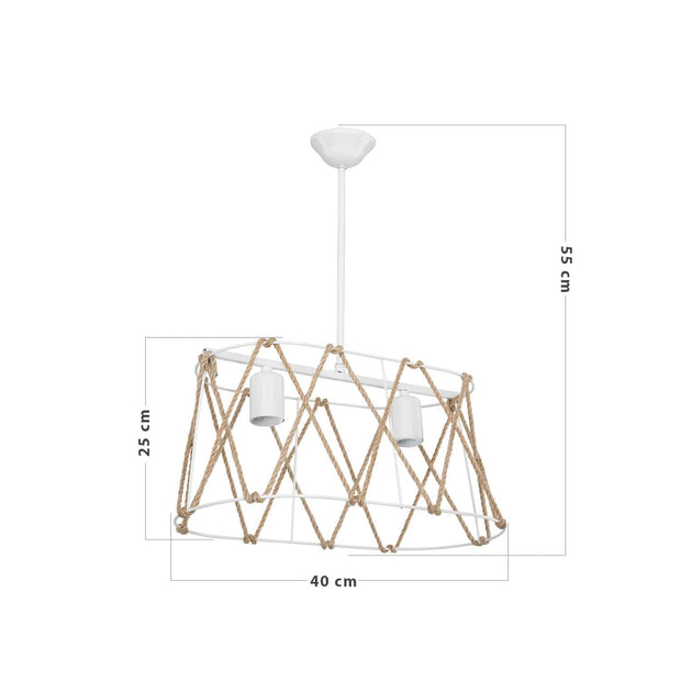 Oyo Lampada Ceiling Bianco