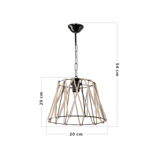 Oyo Lampada Ceiling Nero